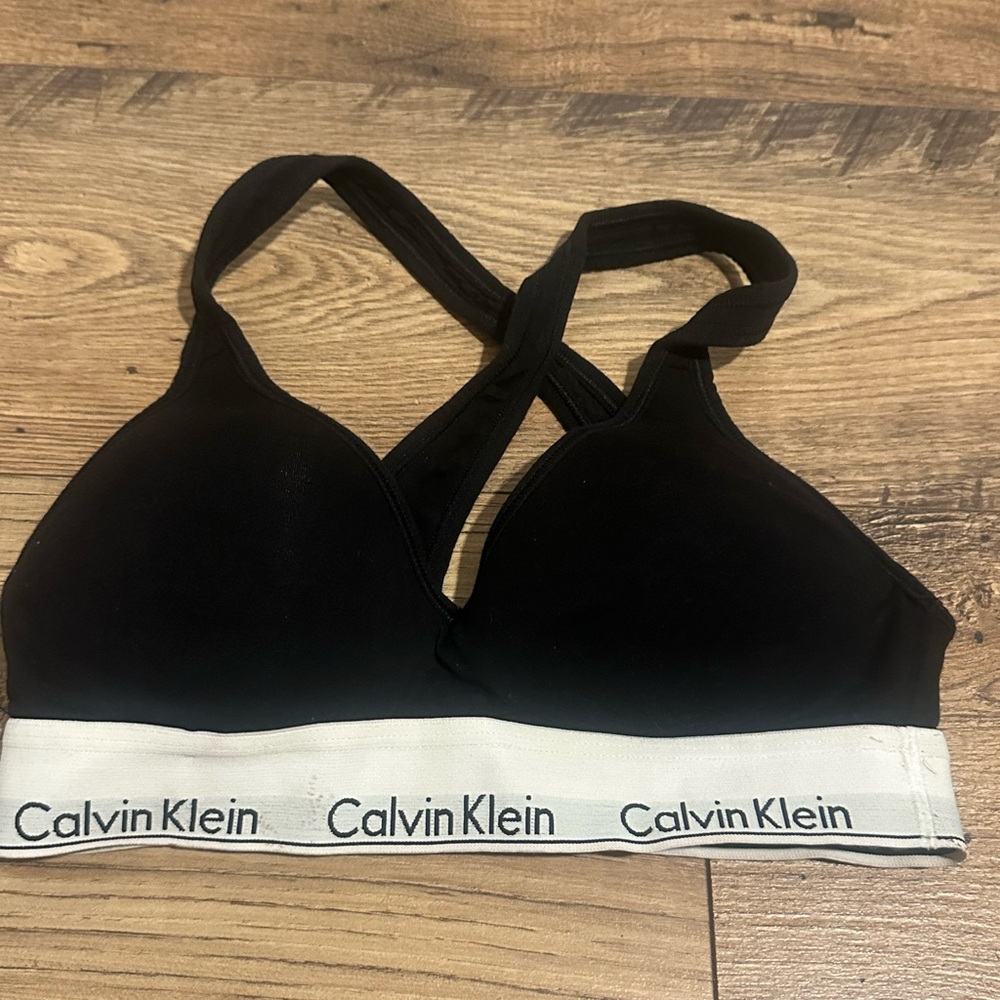 Calvin Klein Black and White Bralette